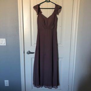 Kae Dress - Dark Mauve